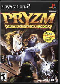 Pryzm Chapter One The Dark Unicorn PAL Playstation 2  box art